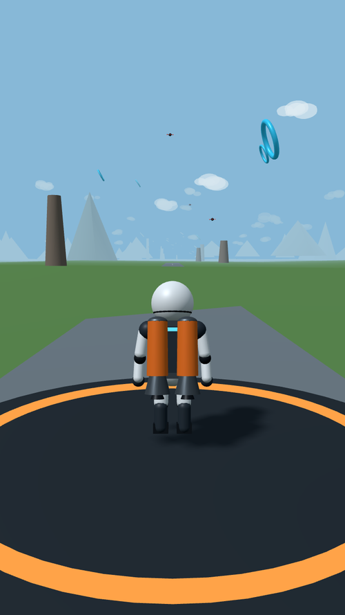 ROCKET BACKPACK: DISTANCE TRIAL